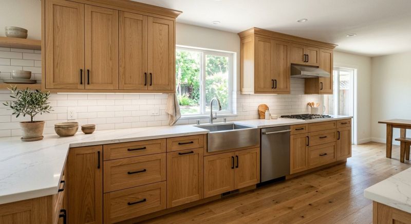 Cabinets Installation project example